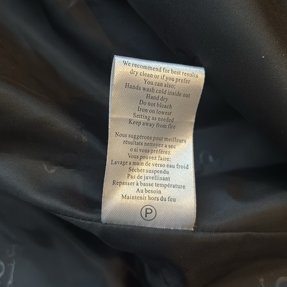 Samuel Dong Black Pea Coat - Picture 9 of 10